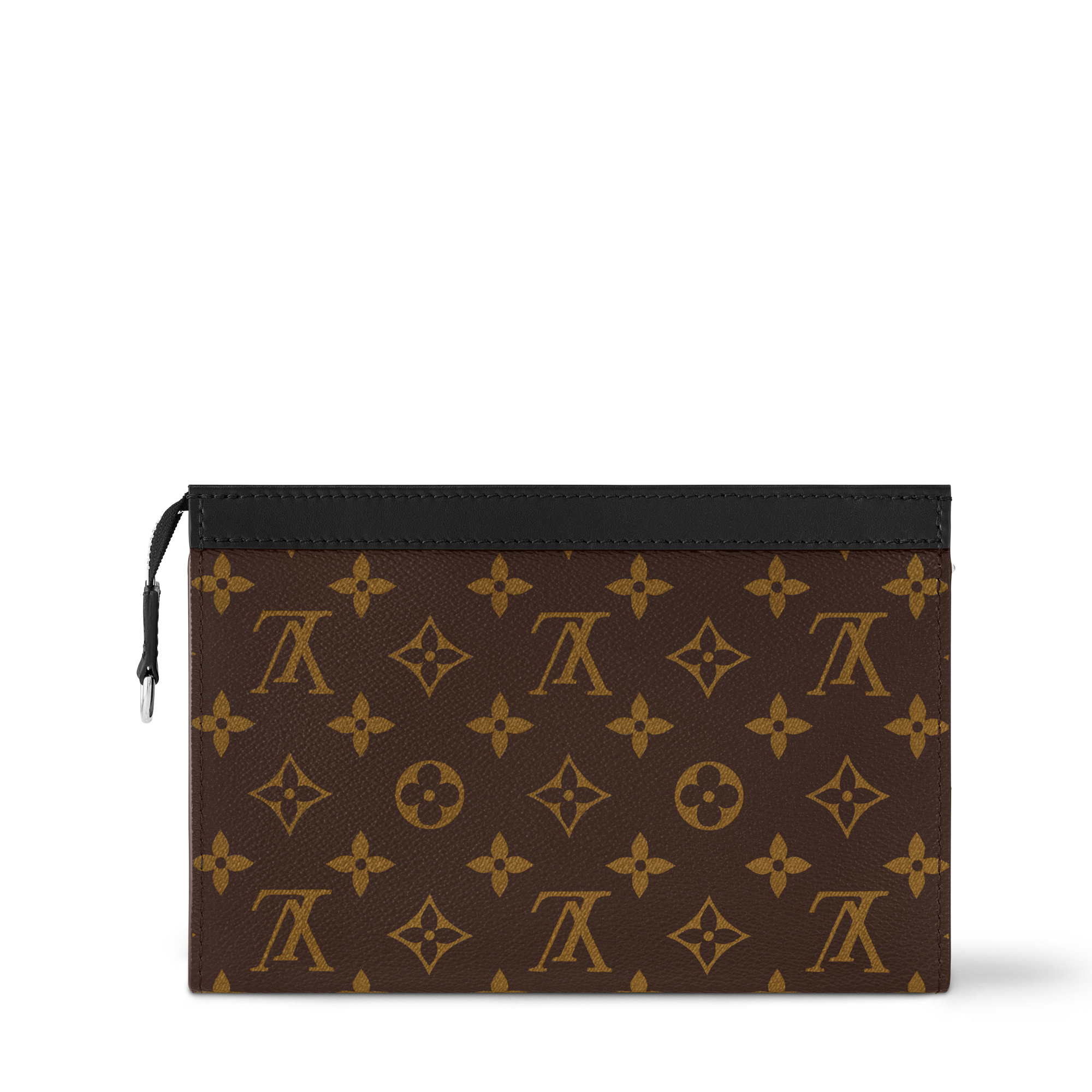 Gaston Wearable Wallet Monogram Macassar Canvas - Men Small